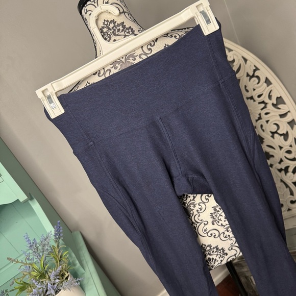 Lululemon Rush Hour Tight Legging Size 6 Heathered Hero Blue Black - Picture 4 of 10